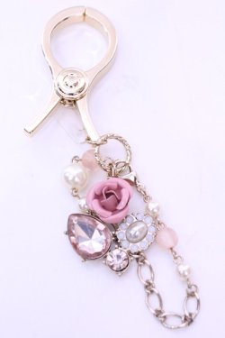 画像1: axes femme / グローブホルダー  ゴールド×ピンク O-25-12-25-1057-AX-ZA-IG-OS