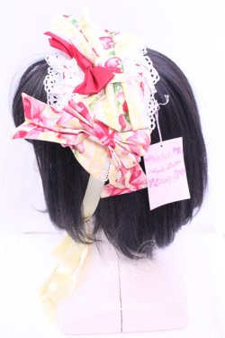 画像3: Angelic Pretty / スウィートリボンストロベリーキャノティエ  イエロー O-25-12-25-1011-AP-AC-IG-OS