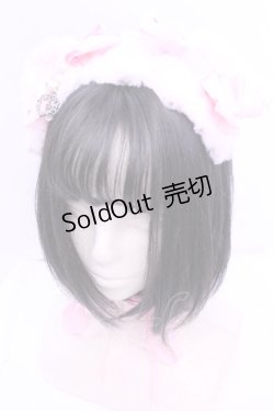 画像1: BABY,THE STARS SHINE BRIGHT / くみゃちゃんミシェルヘッドドレス  ピンク O-25-12-25-1013-BA-AC-IG-OS