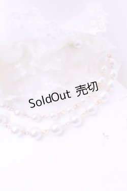 画像3: Angelic Pretty / スカラップハートプリンセスチョーカー  シロ O-25-12-25-1019-AP-AC-IG-OS