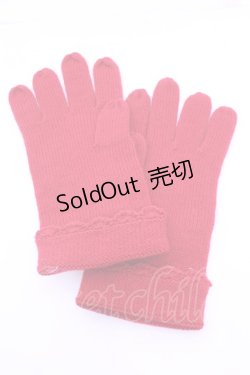 画像2: BABY,THE STARS SHINE BRIGHT / /プードルワッペン付き手袋  アカ O-25-12-25-1025-BA-ZA-IG-OS