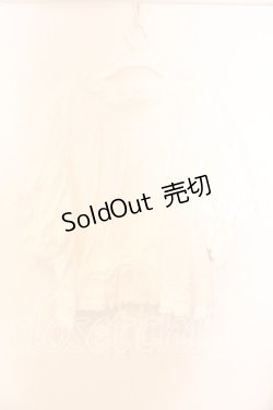 画像3: PINK HOUSE / タックフリルリボン半袖ブラウス【お直しあり】  シロ O-25-12-25-068-LO-BL-IG-ZT115