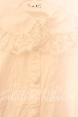 画像2: metamorphose / 半袖ブラウス  シロ O-25-12-25-071-ME-BL-IG-OS