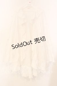 WONDERFUL WORLD / タックオーバーブラウス【お直しあり】  シロ O-25-12-25-072-LO-TO-IG-OS