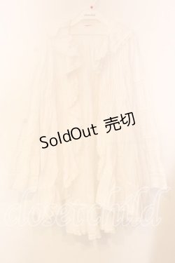 画像1: WONDERFUL WORLD / タックオーバーブラウス【お直しあり】  シロ O-25-12-25-072-LO-TO-IG-OS