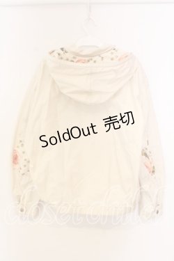 画像3: KANEKO ISAO / 薔薇柄フードジャケット  生成り O-25-12-25-075-EL-JA-IG-OS