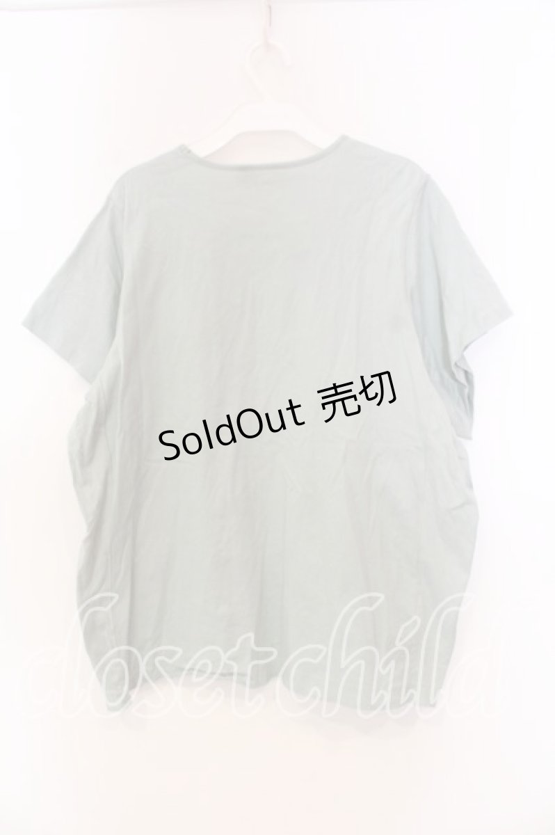 画像2: PINK HOUSE / ハートワッペンTシャツ【お直しあり】  ミント O-25-12-25-084-LO-TS-IG-ZT116 (2)