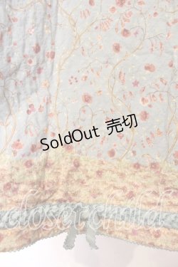 画像2: KANEKO ISAO / 小花柄タックワンピース【お直しあり】  ミント O-25-12-25-085-EL-OP-IG-OS