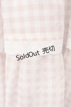 画像3: meiify memory / LOVE for Ginghamろりーたワンピース M ピンク O-25-12-25-022-0-OP-IG-OS