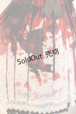 画像3: Triple fortune / ブラッディローズワンピース  ブラック O-25-12-25-024-EL-OP-IG-OS