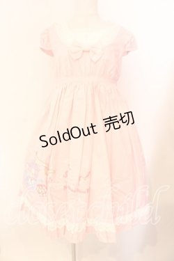 画像1: BABY,THE STARS SHINE BRIGHT / エルドラドアップリケジャンパースカートII  ピンク O-25-12-25-026-BA-OP-IG-OS