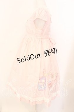画像5: BABY,THE STARS SHINE BRIGHT / エルドラドアップリケジャンパースカートII  ピンク O-25-12-25-026-BA-OP-IG-OS