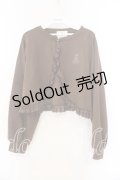 m petit by misako / MSKバラBフリルボレロ L ブラウン O-25-12-25-032-LO-TO-IG-OS