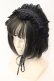 画像1: melonDOLL / ヘッドドレス  クロ O-25-12-26-001-LO-AC-IG-OS (1)