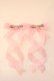 画像2: LOTUS ribbon / ツインテールリボンバレッタ  ピンク シースルー O-25-12-26-050-EL-ZA-IG-OS (2)