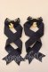 画像3: LOTUS ribbon / ツインテールリボンバレッタ  ネイビー ムーンチャーム O-25-12-26-052-EL-ZA-IG-ZT432-F003 (3)