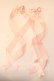画像1: LOTUS ribbon / ツインテールリボンバレッタ  ピンク O-25-12-26-066-EL-ZA-IG-OS (1)