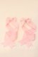 画像1: LOTUS ribbon / ツインテールリボンバレッタ  ピンクグログラン O-25-12-26-068-EL-ZA-IG-OS (1)