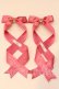 画像1: LOTUS ribbon / ツインテールリボンバレッタ  濃ピンクロゴ O-25-12-26-077-EL-ZA-IG-OS (1)