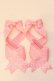 画像1: LOTUS ribbon / ツインテールリボンバレッタ  ピンク水玉 O-25-12-26-081-EL-ZA-IG-OS (1)