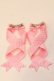 画像2: LOTUS ribbon / ツインテールリボンバレッタ  ピンク水玉 O-25-12-26-081-EL-ZA-IG-OS (2)