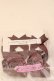 画像2: LOTUS ribbon / ツインテールリボンバレッタ  ワイン×ハートチャーム O-25-12-26-089-EL-ZA-IG-OS (2)