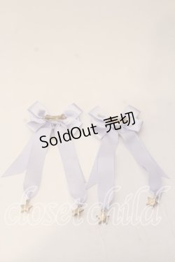 画像2: melonDOLL / 魔法使いりぼんバレッタ  ラベンダー O-25-12-26-093-LO-AC-IG-OS