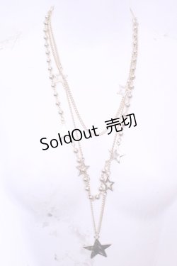 画像1: PEACE NOW / スター連ネックレス  ゴールド O-25-12-26-1005-PU-AC-IG-OS