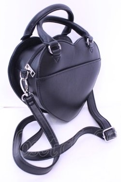 画像2: LOLITAその他 / 皆方由衣コラボハートSLDバッグ  クロ O-25-12-26-1044-LO-BG-OW-OS