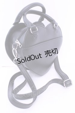 画像2: LOLITAその他 / 皆方由衣コラボハートSLDバッグ  クロ O-25-12-26-1044-LO-BG-OW-ZT346