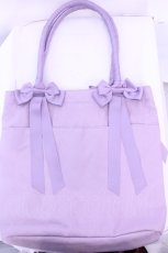 画像3: m petit by misako / ラビットベアプリントトートバッグ  ラベンダー O-25-12-26-1046-LO-BG-OW-ZT308 (3)