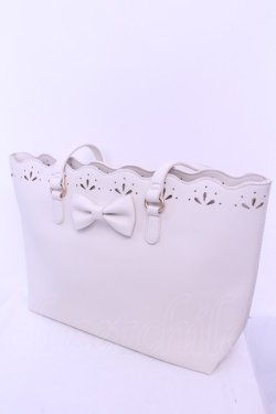 画像1: m petit by misako / サンリキャラクターズコラボトートバッグ  シナモン（オフシロ） O-25-12-26-1049-LO-BG-OW-OS