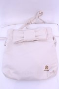 m petit by misako / NINA'S バッグ  アイボリー O-25-12-26-1054-LO-BG-OW-OS