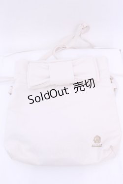 画像1: m petit by misako / NINA'S バッグ  アイボリー O-25-12-26-1054-LO-BG-OW-ZT286