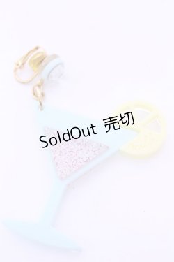 画像1: MILK / カクテルイヤリング  ミントブルー O-25-12-26-1060-ML-AC-OW-ZT434-F002