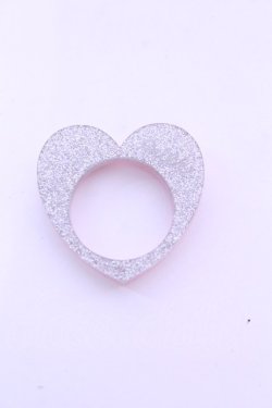 画像2: MILK / ダブルフェイスハートリング 13号 ピンク×シルバー O-25-12-26-1061-ML-AC-OW-OS