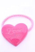 MILK / Love ヘアゴム  ピンク O-25-12-26-1064-ML-AC-OW-OS