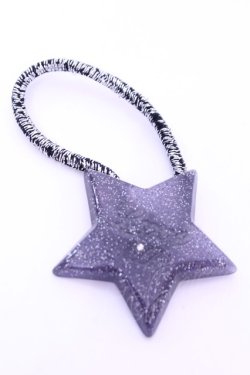 画像1: MILK / スターヘアゴム  クロ O-25-12-26-1065-ML-AC-OW-OS