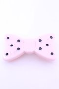 MILK / ドットリボンバレッタ  ピンク O-25-12-26-1070-ML-AC-OW-OS