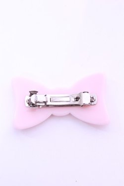 画像2: MILK / ドットリボンバレッタ  ピンク O-25-12-26-1070-ML-AC-OW-OS