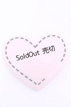 画像1: MILK / アクリルハートバレッタ  ピンク O-25-12-26-1071-ML-AC-OW-OS