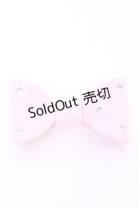 Emily Temple cute / ドットリボンバレッタ  ピンク O-25-12-26-1073-ET-TO-OW-OS