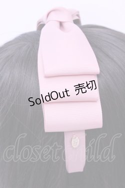 画像2: m petit by misako / NINA'sコラボ AM*NIリボンカチューシャ  ピンク O-25-12-26-1008-LO-AC-OW-ZT422-F006