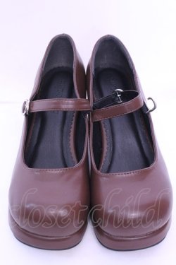 画像2: Dear My Love / いちごヒールロリータパンプス 23.5ｃｍ ブラウン O-25-12-26-1080-EL-SH-OW-OS