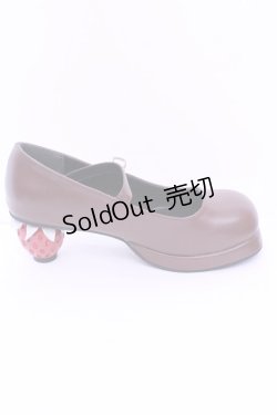 画像5: Dear My Love / いちごヒールロリータパンプス 23.5ｃｍ ブラウン O-25-12-26-1080-EL-SH-OW-OS