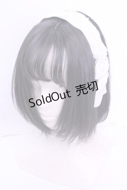 画像1: m petit by misako / レースリボンカチューシャ  アイボリー O-25-12-26-1010-LO-AC-OW-ZT0104R