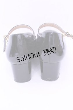 画像3: あしながおじさん / エナメルパンプス 23.5ｃｍ クロ O-25-12-26-1011-PU-SH-OW-ZT088