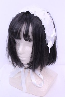 画像1: Angelic Pretty / Shadow Dream Carnivalヘッドドレス  シロ O-25-12-26-1012-AP-AC-IG-OS