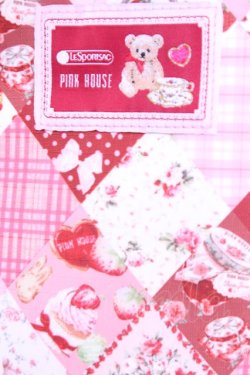 画像2: PINK HOUSE / 【LeSportsac×PINK HOUSE】BUCKET TOTE　バケットトート  PHティーパーティー O-25-12-26-1025-LO-BG-OW-OS