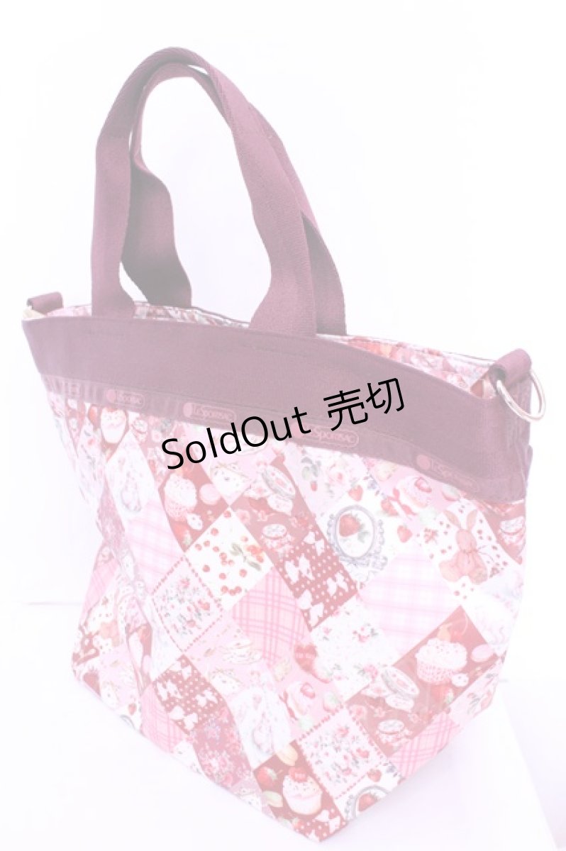 画像3: PINK HOUSE / 【LeSportsac×PINK HOUSE】BUCKET TOTE　バケットトート  PHティーパーティー O-25-12-26-1025-LO-BG-OW-ZT170 (3)